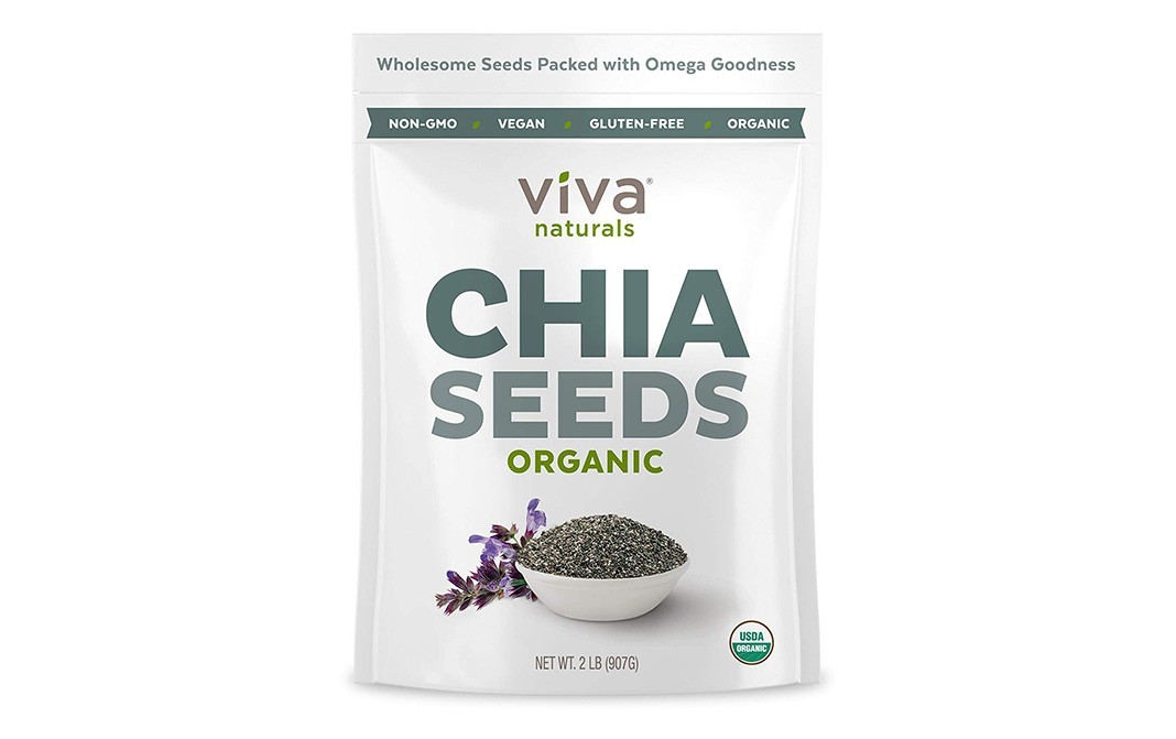 Viva Naturals Organic Chia Seeds    Pack  907 grams